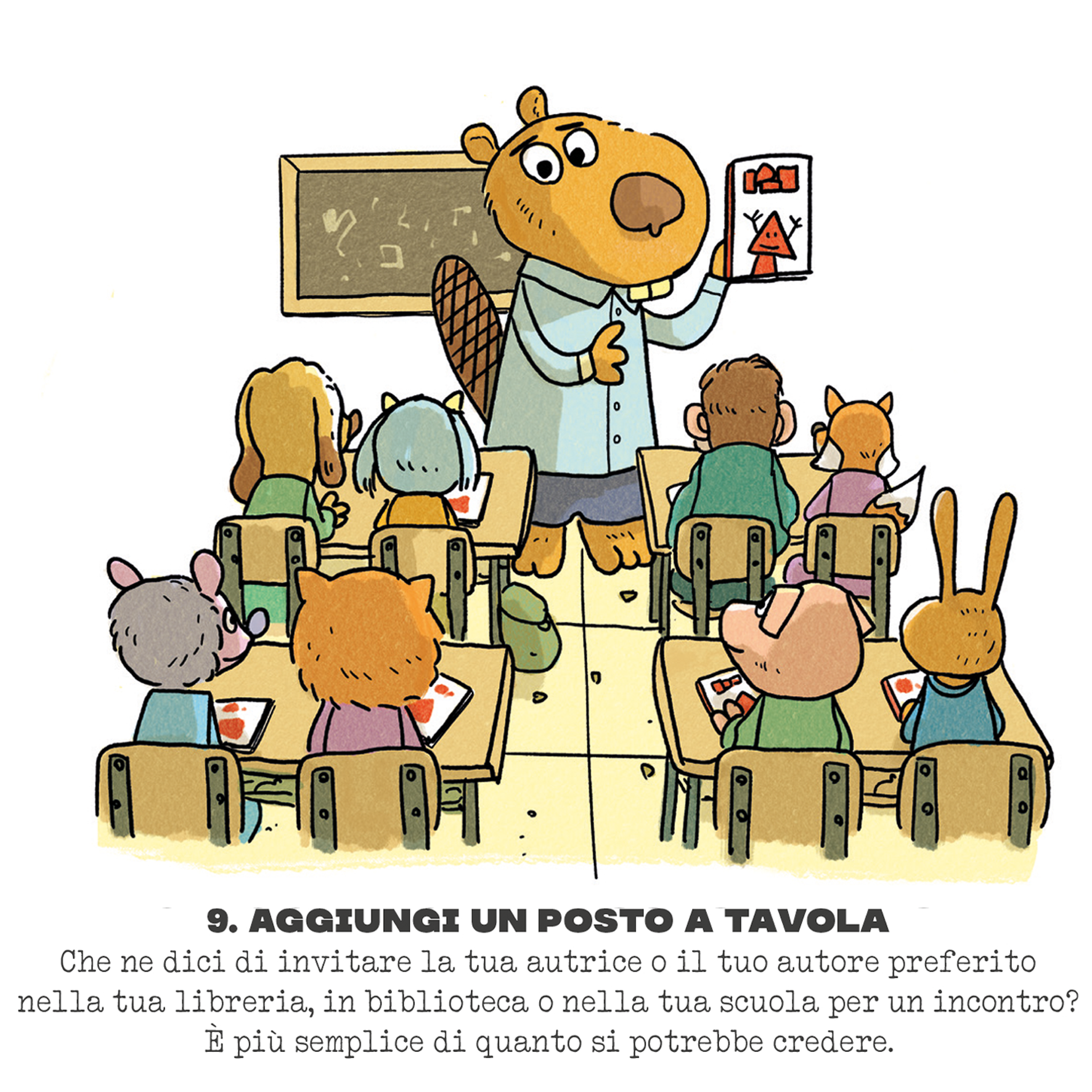 Poster decalogo per la lettura di Gud.