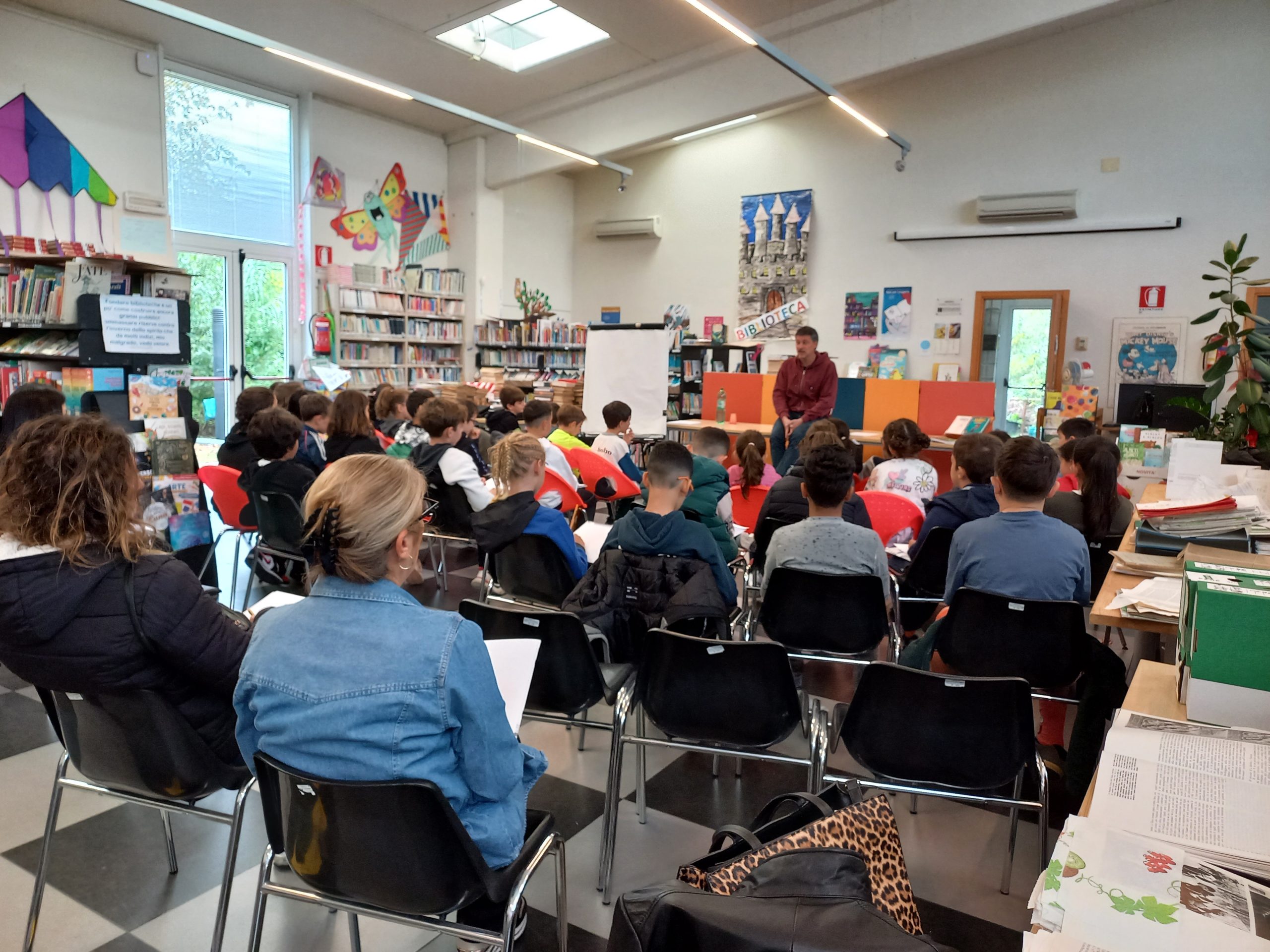 IMG_4035 incontro in biblioteca fumetto