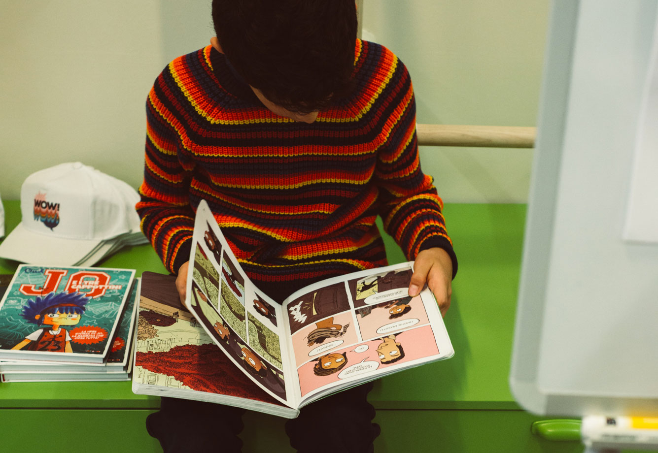 libri e fumetti per bambini e bambine