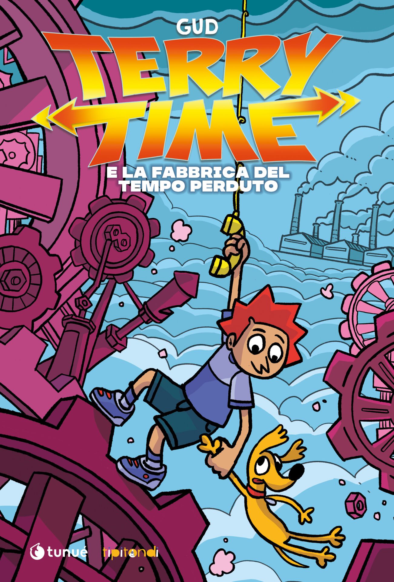 fumetto Terry Time e la fabbrica del tempo perduto